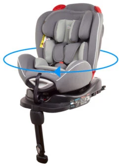 Baby Verkoop -Baby Verkoop babygo fixleg grey isofix 360 autostoel 0 25 kg 2702.0